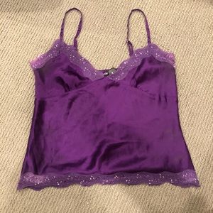 Purple y2k cami top, size medium